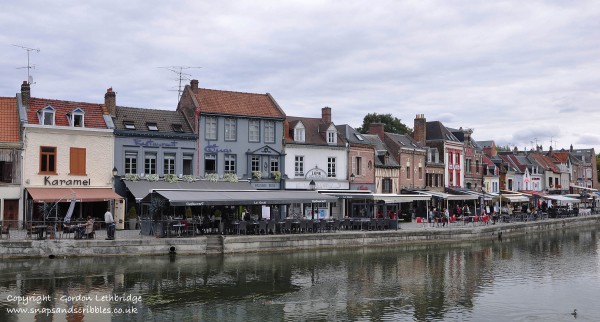 Medieval St Leu with its riverside cafes and restaurants
